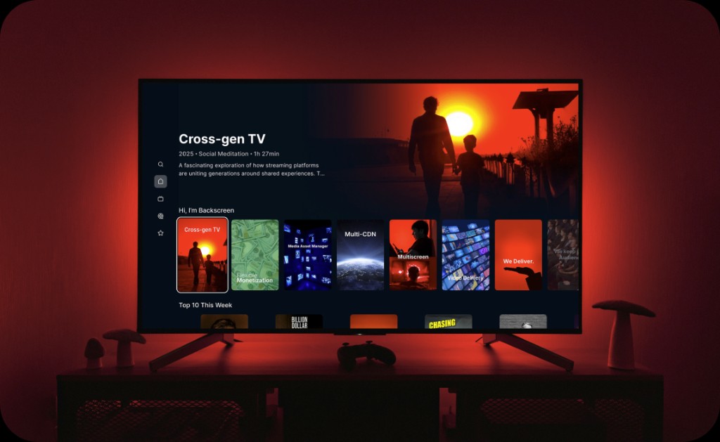 Cross-gen OTT platform on TV